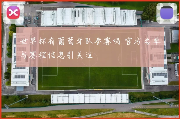 世界杯有葡萄牙队参赛吗 官方名单与赛程信息引关注